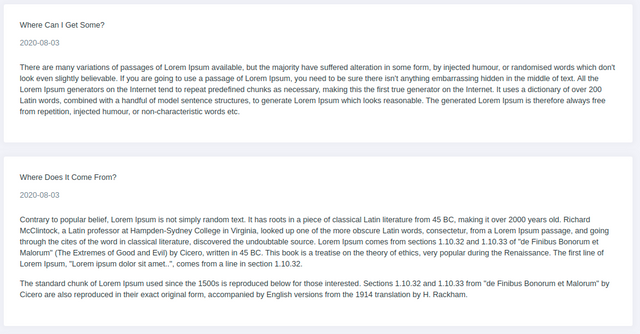 Attendance management system user notice list
